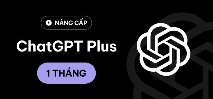 ChatGPT Plus Chính Chủ 1 Tháng